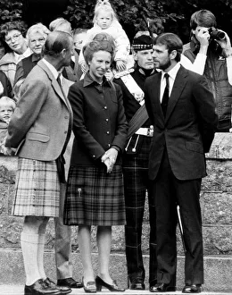 The Duke of Edinburgh. Prince Philip with Princess Anne and Prince Andrew (beard) The Duke of Edinburgh. Prince Philip with Princess Anne and Prince Andrew (beard)