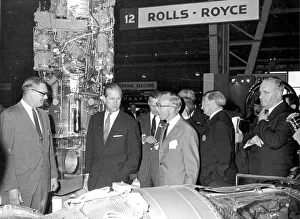 The Duke of Edinburgh. Prince Philip visits the Rolls Royce factory. June 1969 The Duke of Edinburgh. Prince Philip visits the Rolls Royce factory. June 1969