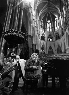 Duke Ellington and his Orchestra October 1973 Rehearsing for a concert at Duke Ellington and his Orchestra October 1973 Rehearsing for a concert at