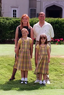 Duke Of York and Duchess Of York with daughters Princess Eugenie Duke Of York and Duchess Of York with daughters Princess Eugenie