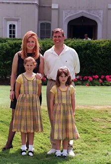 Duke Of York and Duchess Of York with daughters Princess Eugenie Duke Of York and Duchess Of York with daughters Princess Eugenie