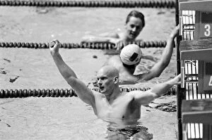 Images Dated 22nd July 1980: Duncan Goodhew swimmer after winning gold medal in Men