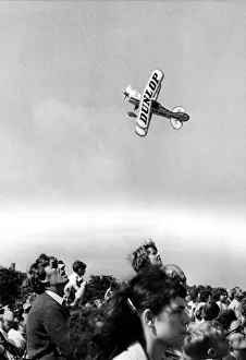 A Dunlop Pitts Special aerobatic aircraft entertains the crowd at the Coquet Show, Amble A Dunlop Pitts Special aerobatic aircraft entertains the crowd at the Coquet Show, Amble