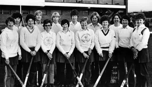 Durham Laides Hockey Team. (left to Right rear) E. Bennison, G. Etherington, G. Pedley, J Durham Laides Hockey Team. (left to Right rear) E. Bennison, G. Etherington, G. Pedley, J