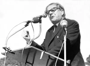 Durham Miners Gala - Vic Feather gives his speech Durham Miners Gala - Vic Feather gives his speech