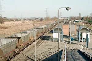 Eaglescliffe railway station, Eaglescliffe, Stockton on Tees, 25th January 1994 Eaglescliffe railway station, Eaglescliffe, Stockton on Tees, 25th January 1994