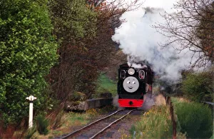 Edie Dyke aboard one of the steam trains at the South Tyneside Railway in Alston Edie Dyke aboard one of the steam trains at the South Tyneside Railway in Alston