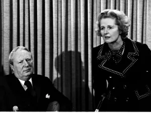 Edward Heath Prime Minister seen here with Margaret Thatcher Education spokesman 1974 Edward Heath Prime Minister seen here with Margaret Thatcher Education spokesman 1974