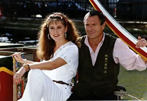 Elizabeth Carling Actress With Michael Elphick Actor Who Are To Star In The New Boon Elizabeth Carling Actress With Michael Elphick Actor Who Are To Star In The New Boon