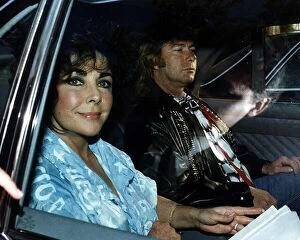 Images Dated 21st April 1992: Elizabeth Taylor Actress attended a Freddie Mercury Tribute in Britain