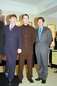 Elton John, David Furnish and David Linley at the opening of 'Theo Fennell' Elton John, David Furnish and David Linley at the opening of 'Theo Fennell'
