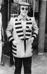 Elton John, singer and songwriter pictured in Newcastle June 1977 Elton John, singer and songwriter pictured in Newcastle June 1977