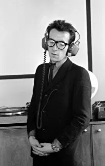 Images Dated 10th August 1977: Elvis Costello, the newest sensation on the music scene