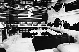 Elvis Presley Graceland home Elvis used to watch three TV stations at the same time Elvis Presley Graceland home Elvis used to watch three TV stations at the same time