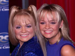 Emma Bunton December 1999 of the Spice Girl with her waxwork in Madam Tussards Emma Bunton December 1999 of the Spice Girl with her waxwork in Madam Tussards