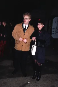 Emma freud and richard curtis leave angus deytons 40th Birthday party at Emma freud and richard curtis leave angus deytons 40th Birthday party at