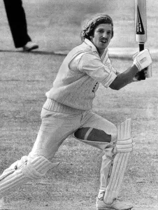 England cricket star Ian Botham became the first man in history to score a century England cricket star Ian Botham became the first man in history to score a century
