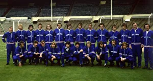 The England football squad pose for a group photograph at Wembley Stadium October The England football squad pose for a group photograph at Wembley Stadium October