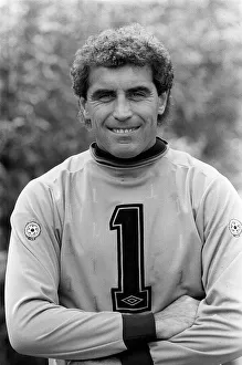 England goalkeeper Peter Shilton August 1987 England goalkeeper Peter Shilton August 1987