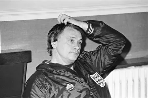 England manager Bobby Robson speaks after an England training session at Bisham Abbey England manager Bobby Robson speaks after an England training session at Bisham Abbey