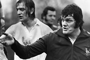 England Rugby Union captain Fran Cotton seen here with Ralston England Rugby Union captain Fran Cotton seen here with Ralston