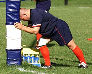 England training Richard Cockerill Oct 1999 during Rugby Union World Cup 1999 England training Richard Cockerill Oct 1999 during Rugby Union World Cup 1999