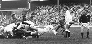 England v Australia Australian UK Tour 3rd November 1984 New England captain Nigel England v Australia Australian UK Tour 3rd November 1984 New England captain Nigel