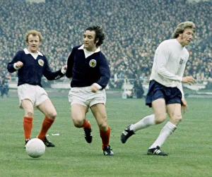 England v Scotland Home International , Billy Bremner (Left England v Scotland Home International , Billy Bremner (Left