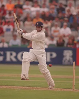 England v South Africa 5th Test Headingley Aug 1998 Mark Butcher batting during his England v South Africa 5th Test Headingley Aug 1998 Mark Butcher batting during his