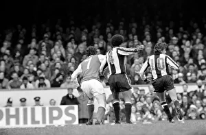 English Division 1 Football. Arsenal 1 v. West Bromwich Albion 1. April 1980 LF03-04-007 English Division 1 Football. Arsenal 1 v. West Bromwich Albion 1. April 1980 LF03-04-007