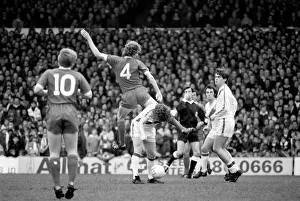 English Division 1 Football. Crystal Palace 0 v. Liverpool 0. April 1980 LF03-06-044 English Division 1 Football. Crystal Palace 0 v. Liverpool 0. April 1980 LF03-06-044