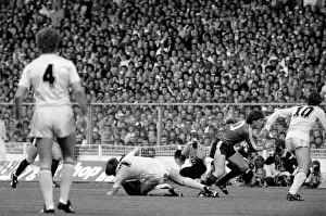 English FA Cup Final at Wembley Stadium. Tottenham Hotspur 1 v Queens Park Rangers 1 English FA Cup Final at Wembley Stadium. Tottenham Hotspur 1 v Queens Park Rangers 1