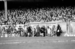 English FA Cup Fourth Round match at Highbury. Arsenal 1 v Leeds United 1 English FA Cup Fourth Round match at Highbury. Arsenal 1 v Leeds United 1