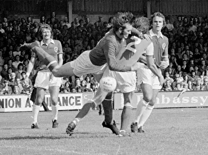 English Football League Division One match Leicester City v Arsenal August 1974 English Football League Division One match Leicester City v Arsenal August 1974