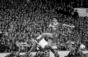 English League Division One match at Anfield. Liverpool 6 v Luton Town 0 English League Division One match at Anfield. Liverpool 6 v Luton Town 0