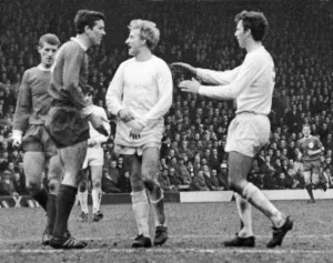 English League Division One match at Anfield. Liverpool 0 v Manchester United 0 English League Division One match at Anfield. Liverpool 0 v Manchester United 0