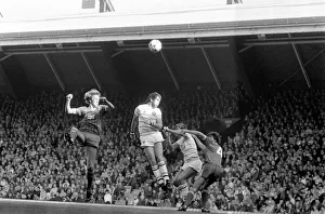 English League Division One match at Anfield Liverpool 2 v Aston Villa 1 English League Division One match at Anfield Liverpool 2 v Aston Villa 1