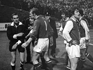 English League Division One match at Elland Road Leeds United 1 v Arsenal 0 English League Division One match at Elland Road Leeds United 1 v Arsenal 0