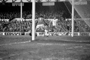 English League Division One match at Goodison Park. Everton 0 v West Ham United 0 English League Division One match at Goodison Park. Everton 0 v West Ham United 0