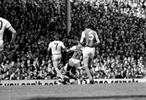 English League Division One match at Highbury. Arsenal 2 v West Ham United 0 English League Division One match at Highbury. Arsenal 2 v West Ham United 0