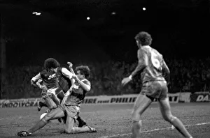 English League Division One match at Maine Road. Manchester City 2 v Arsenal 1 English League Division One match at Maine Road. Manchester City 2 v Arsenal 1