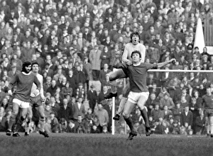 English League Division One match at Old Trafford Manchester United 1 v Arsenal 3 English League Division One match at Old Trafford Manchester United 1 v Arsenal 3
