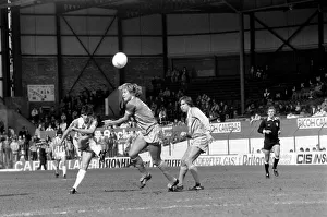 English League Division One match Stoke City 1 v Manchester City 0 April English League Division One match Stoke City 1 v Manchester City 0 April
