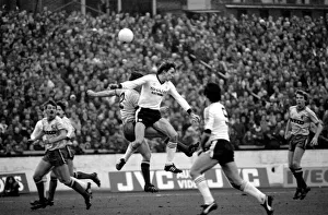 English League Division One match at Vicarage Road. Watford 0 v Manchester United 1 English League Division One match at Vicarage Road. Watford 0 v Manchester United 1