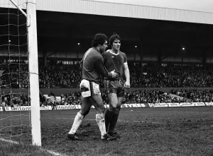 English League Division One match at the Victoria Ground. Stoke City 0 v Everton 1 English League Division One match at the Victoria Ground. Stoke City 0 v Everton 1