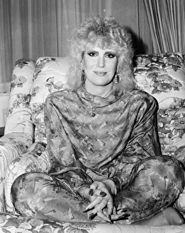 English singer Dusty Springfield, 26th July 1985 English singer Dusty Springfield, 26th July 1985