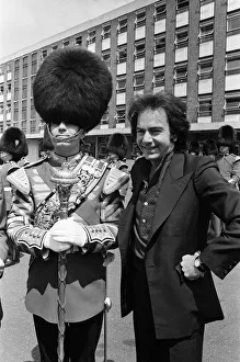 Entertainer Neil Diamond and Lord Tavistock (not pictured Entertainer Neil Diamond and Lord Tavistock (not pictured