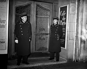 Entrance to Cafe de Paris, 16th November 1950 Entrance to Cafe de Paris, 16th November 1950
