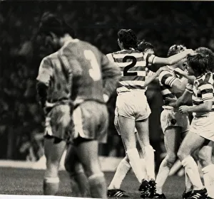 EQI CELTIC VERSUS RAPID VIENNA NOVEMBER 1984 European football project Celtic EQI CELTIC VERSUS RAPID VIENNA NOVEMBER 1984 European football project Celtic