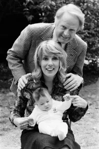 Esther Rantzen at home with her baby daughter Emily and husband Desmond Wilcox Esther Rantzen at home with her baby daughter Emily and husband Desmond Wilcox